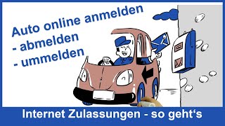 Auto Online anmelden So gehts  Tipps zu iKfz  Auto Online Abmelden amp Auto ummelden Online [upl. by Bobine]