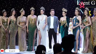 Miss Grand Thailand 2023 welcome ceremony Isabella Menin Engfa Waraha Charlotte Austin Faye Malisorn [upl. by Adnwahs377]