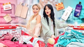 NO BUDGET TARGET SHOPPING CHALLENGE Sister vs Sister [upl. by Ponce]