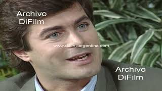 Pinky entrevista al actor Gabriel Corrado  Parte 1 de 2  1994 [upl. by Beitnes341]