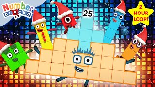 How Many Sleeps til Christmas  2 HOUR LOOP  Learn to Count with this catchy maths song for kids [upl. by Ziegler]