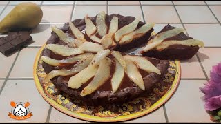 PEARS AND CHOCOLATE TART [upl. by Alinoel]