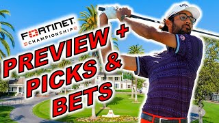 2023 Fortinet Championship  Preview Picks amp Bets  DFS GOLF  Draftkings [upl. by Yralam]