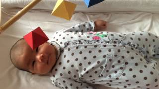 Handmade Octahedron Mobile for baby [upl. by Spancake]