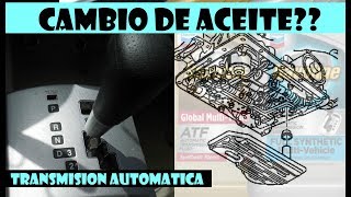 Porque los mecanicos no recomiendan el cambio de aceite de transmision automatica aveces [upl. by Hailed408]