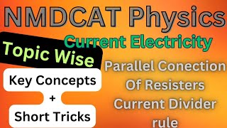 Master Parallel Resistors Equivalent Resistance amp Current Divider Rule Explained physics [upl. by Eugenia64]