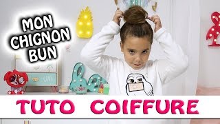 COMMENT JE FAIS UN CHIGNON BUN  Ultra rapide et facile [upl. by Godart]