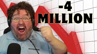 Boogie2988 KEeps Losing Subs 4 MIllion Subs TWICE [upl. by Rednaskela367]