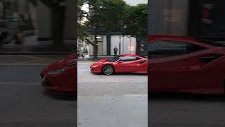 Ferrari Supercar in Red 紅色法拉里超跑 [upl. by Maiga974]