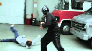 Loren Avedon Martial Arts Action Fight Scene with Moviedocom stunt team Berlin Germany 2010 [upl. by Ardnwahsal653]