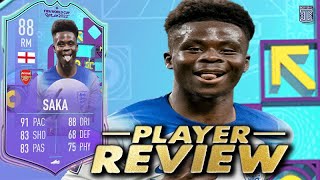 88 WORLD CUP PHENOMS SAKA PLAYER REVIEW META  FIFA 23 ULTIMATE TEAM [upl. by Yruam382]