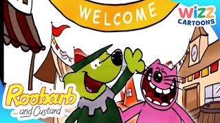 Travelling with Roobarb and Custard ✈️  Roobarb and Custard  compilation  WizzCartoons [upl. by Prochoras]