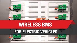 TI wireless battery management system BMS demo [upl. by Toolis]