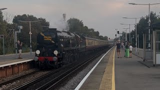 34046 Braunton  47593 Galloway princess pass through Petts wood [upl. by Karlene]