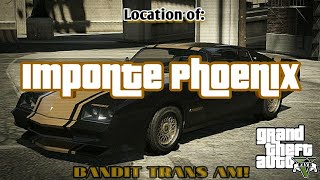 RARE IMPONTE PHOENIX LOCATION GTA Online [upl. by Ettevahs754]