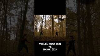 MIGUEL DIAZ S2 VS HAWK S2 viral fyp shorts cobrakai migueldiaz hawk [upl. by Nnywg]