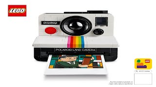 LEGO instructions  Ideas  21345  Polaroid OneStep SX70 Camera [upl. by Phemia]