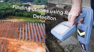 How to locate utilities using Radio Detection [upl. by Laurianne]