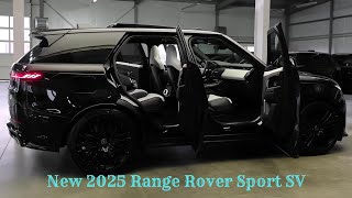 New 2025 Range Rover Sport Reveal Interior Features and Specs [upl. by Milewski]