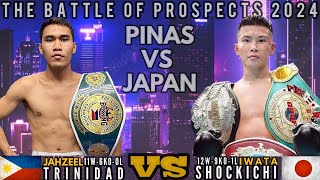 NOV 16 2024 GRABE LAKAS NG PINOY  Jahzeel TrinidadPH vs Iwata ShokichiJAPAN Fight 2024HALIMAW [upl. by Heigl]