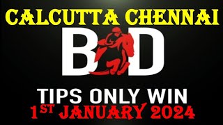 CHENNAI RACE TIPS  CALCUTTA RACE TIPS  01012024  HORSE RACING  TIPSONLYWIN [upl. by Jonas]