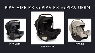 Comparing NUNA PIPA Models AIRE RX RX and URBN Detailed Review  Destinationbabykidscom [upl. by Danete501]