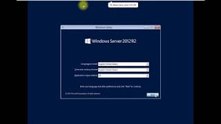 Lab 11 Installing Windows Server 2012 R2 Datacenter GUI in VMware [upl. by Tletski]