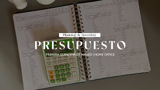 Presupuesto Quincenal  7000  Presupuesto Base Cero  SistemadeSobres [upl. by Xanthe]