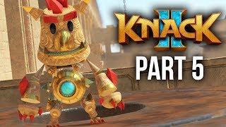 KNACK 2 Walkthrough Part 5  TARGUN RUINS PS4 Pro 60fps Gameplay [upl. by Gregrory899]