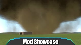 Garrys Mod  MASSIVE Tornados Destroy EVERYTHING GDisasters  Mod Showcase [upl. by Laresa308]