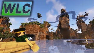 Worlds Longest Course Minecraft Ice Boat Racing SPOILERS [upl. by Sobel]