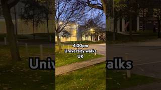 Late evening walkUniversity walk 4KMiddlesbrough UK shortsviral englishcountryside [upl. by Llemaj]