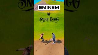 Eminem VS Snoop Dogg  Whos Wins in Fortnite [upl. by Nwatna]