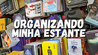 ORGANIZANDO MINHAS ESTANTES DE LIVROS 📚✨ [upl. by Ycrad391]