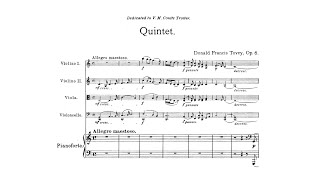 Donald Tovey – Piano Quintet in C major [upl. by Yltsew]