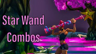 Star Wand Sweaty Combos  Fortnite Battle Royale [upl. by Je471]