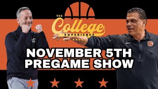 College Basketball Picks Pregame Show Tuesday November 5th  The College Experience [upl. by Morita474]