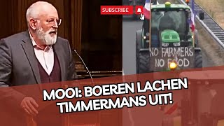 Mooi De boeren LACHEN Timmermans uit Door boeren heb jij eten op je bord [upl. by Gibe]