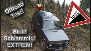 Der beste Geländewagen der Welt am Limit EXTREMTest Lada 4x4 [upl. by Herculie]