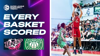 Bristol Flyers v Surrey 89ers  Condensed Game  51024  SLB Trophy [upl. by Petulah]