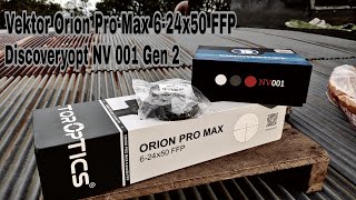 Unboxing NV Discoveryopt 001 Gen 2 amp Telescope Vector Orion Pro Max 624x50 FFP [upl. by Sevart718]