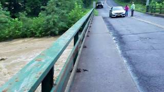 Meeker Road Bridge August 14 2018 003 North Side of Bridge [upl. by Annaiel]