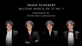 Schubert Military March arranged for 8 hands [upl. by Eiknarf804]