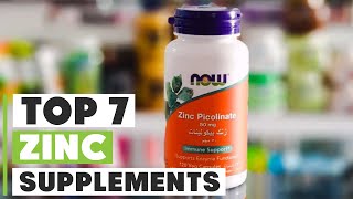 Top 7 Best Zinc Supplements for Immune Support [upl. by Rubio]