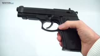 Beretta Elite II CO2 Pistole 45 mm BB schwarz CO² Waffentest wwwwaffenfuzzide [upl. by Piane]