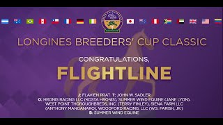 2022 Longines Breeders Cup Classic  Flightline [upl. by Ragan]