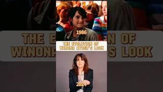 Winona Ryders changing looks thenandnow WinonaRyder Hollywood Attori [upl. by Ripleigh777]