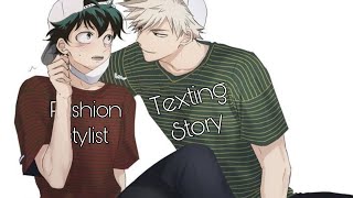 Fashion stylist S1 EP9 BakuDeku TextingStory [upl. by Riorsson]