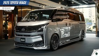 New 2025 Toyota Hiace Revealed  top commercial vehicle [upl. by Linnet]