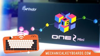 Ducky One 2 Mini RGB 60 Keyboard MX Switch Sound Test all types by MK [upl. by Ertnod]